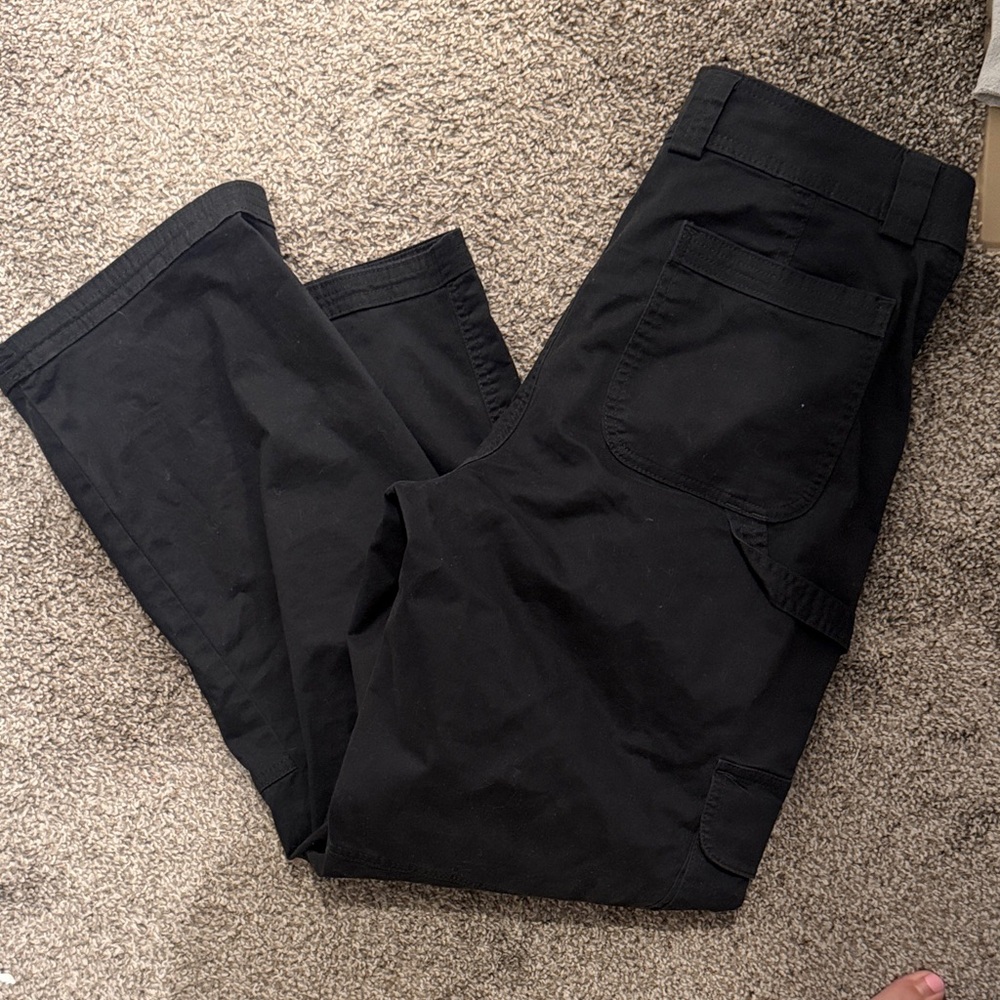 Abercrombie & Fitch Black Track Pants